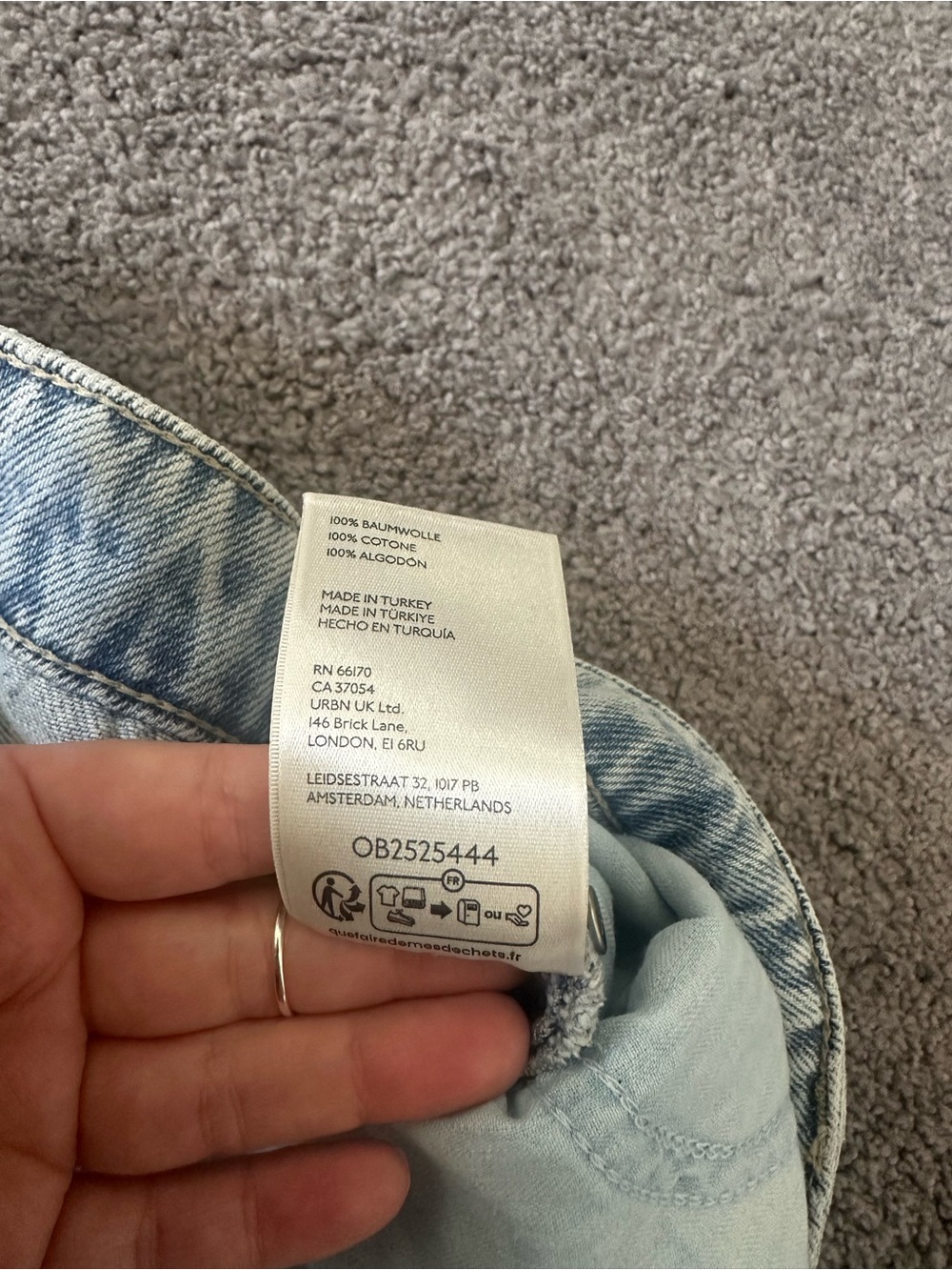 Pilcro Reworked Mid Rise Relaxed Straight Leg Jeans - Picture 5 of 8